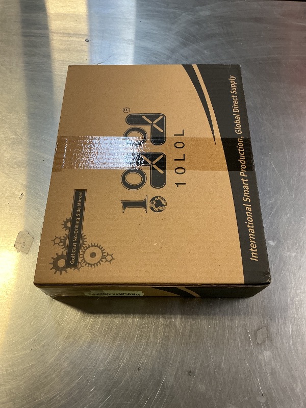 Photo 1 of 10L0L Golf Cart Mirror No Drilling Side Mirrors Universal for Yamaha, Club Car, EZGO, Folding Side Rear View Mirrors Adjustable 180 Degree HD Glass