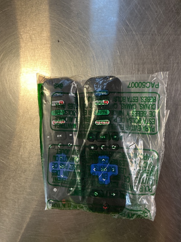 Photo 1 of (Pack of 2) Replacement Remote Control Only for Roku TV, Compatible for TCL Roku/Hisense Roku/Onn Roku/Sharp Roku/Element Roku/Westinghouse Roku/Philips Roku Smart TVs (Not for Roku Stick and Box)