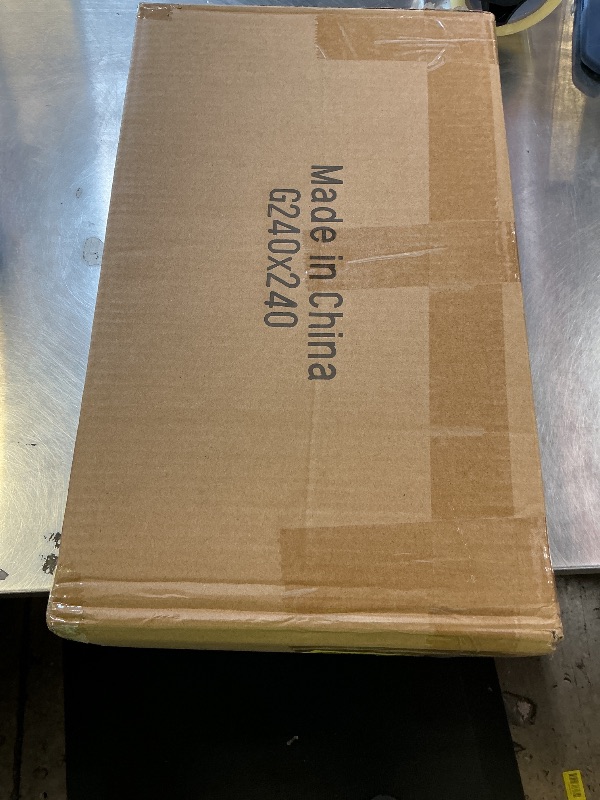 Photo 1 of 8FTx8FT Wedding Arch Backdrop Stand Square Metal Rectangular Arch Frame Balloon Arch Stand for Wedding Birthday Party Baby Shower Bridal Shower Photography Decoration?Gold?