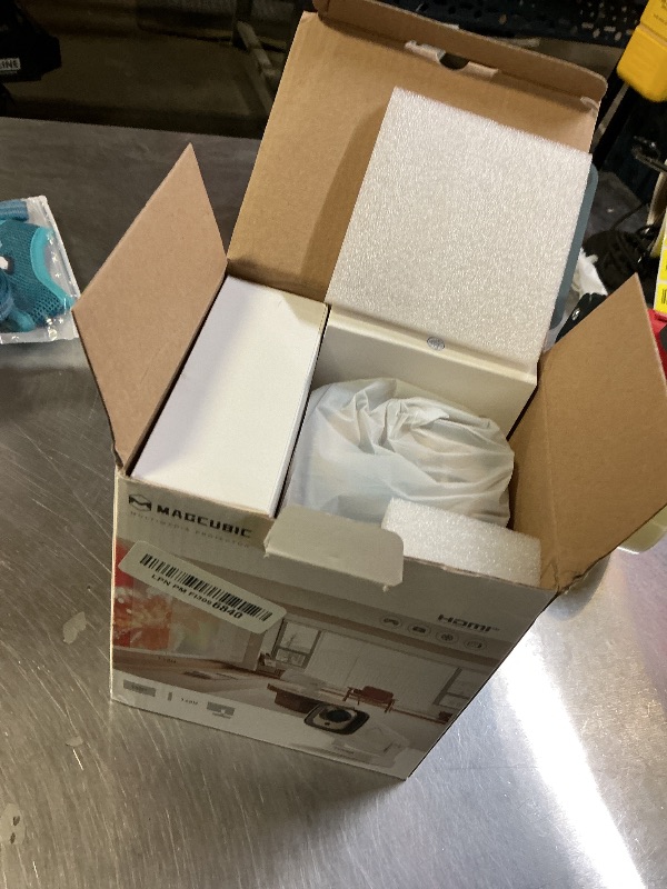 Photo 1 of ?Auto Focus&1080P?Magcubic Mini Smart Projector with 4K Support, Portable Projector with Wifi and Bluetooth, 5W Speaker, Built in Apps, Voice Control, Outdoor Movie Projector