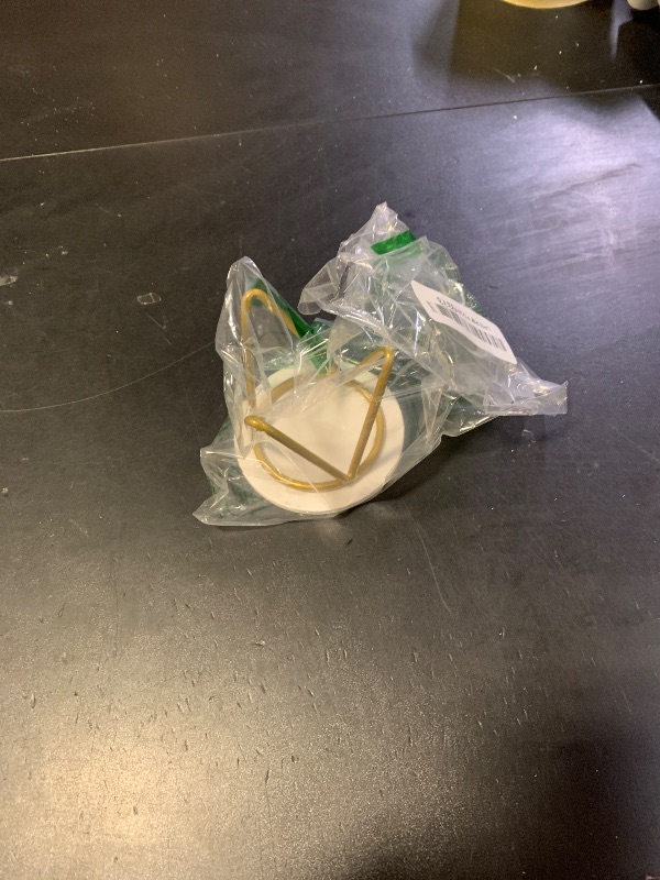 Photo 1 of 1 6 Scale Dollhouse Furniture Mini Circle Coffee Table Miniature Decor for Living Room Bedroom Family Room Kitchen Balcony Fairy Garden Project Decoration (Golden Stand)