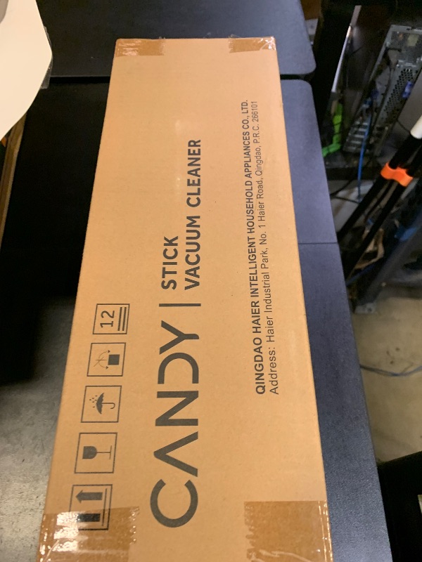 Photo 1 of **INCOMPLETE** Candy Corded Stick Vacuum Cleaner, Powerful Suction Handheld Vacuum with One-Click Dust Disposal, 3-in-1 Use for Hard Floor, Ceramic Tile, 0.8 Liters Capacity, Easy Clean