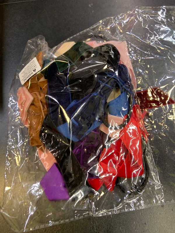 Photo 1 of 10PCS Bow Hair Tie Velvet Hair Ribbon Elastics Hair Scrunchies Long Ponytail Holder Hair Bow Bands Rope Accessories for Women Girls