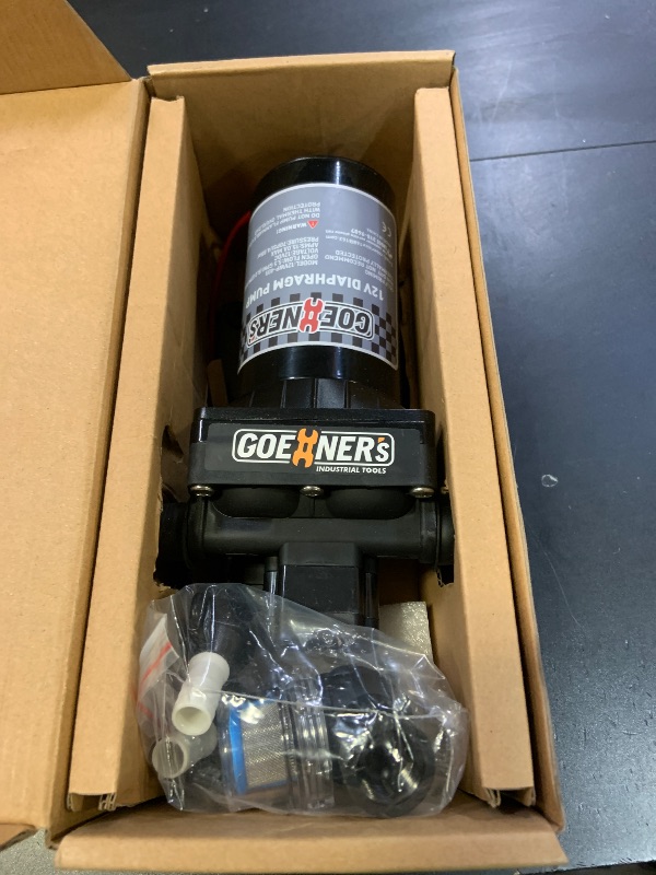 Photo 1 of [Upgraded Version] RV Fresh Water Pump, 12V DC Water Pump, 6GPM 70PSI Self-Priming Diaphragm Pump with Pressure Switch and Strainer for RV, Marine, Yacht, Caravan