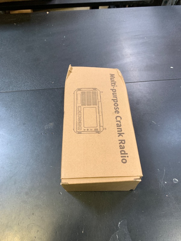 Photo 1 of 10000wAh/37000mWh Hand Crank Emergency Radio, AM FM NOAA Weather Alert Radio, Portable, Solar, 4 Charging Methods, 3-Mode Flashlight, Reading Lamp, SOS Alarm, Phone Charger for Winter Storm Emergency