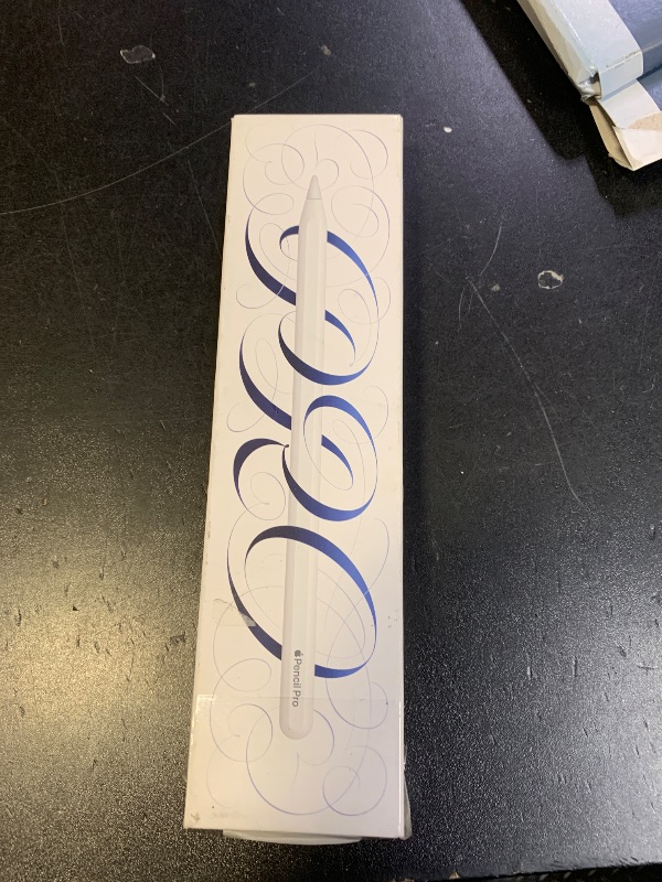Photo 4 of Apple Pencil Pro: Latest Model - Device Compatibility Check Required - Pixel-Perfect Precision, Tilt and Pressure Sensitivity, Perfect for Note-Taking, Drawing, and Art. Charges and Pairs Magnetically