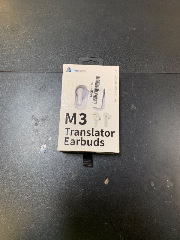 Photo 1 of Timekettle M3 Language Translator Earbuds, Two-Way Translator Device with APP for 40 Languages and 13 Offline Translation Packs, Fast Reaction with Revolutionary Al Semantic Tech (Offline Version)
