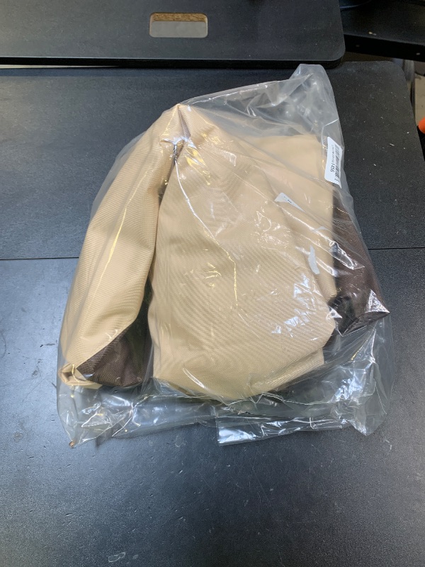 Photo 1 of Vailge Stackable Patio Chair Cover,100% Waterproof Outdoor Chair Cover, Heavy Duty Lawn Patio Furniture Covers,Fits for 4-6 Stackable Dining Chairs,36"Lx28"Wx47"H,Beige&Brown