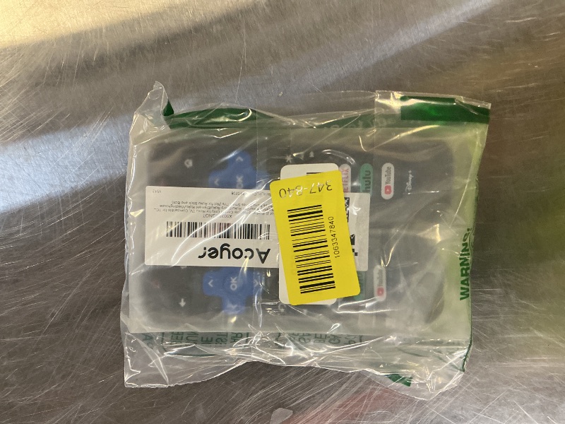 Photo 1 of (Pack of 2) Replacement Remote Control Only for Roku TV, Compatible for TCL Roku/Hisense Roku/Onn Roku/Sharp Roku/Element Roku/Westinghouse Roku/Philips Roku Smart TVs (Not for Roku Stick and Box)