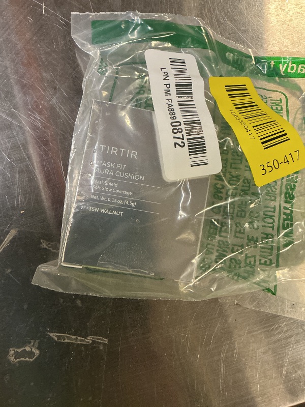 Photo 1 of [*Mini Size*] TIRTIR Aura Glow Silver Cushion | Korean Cushion Foundation, (#35N Walnut, 0.15 Fl Oz)