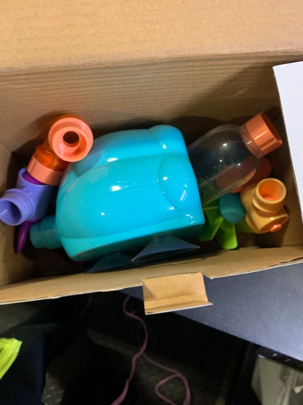 Photo 1 of Nuby Wacky Waterworks Pipes Bath Toy with Interactive Features for Cognitive Development (Colors May Vary)