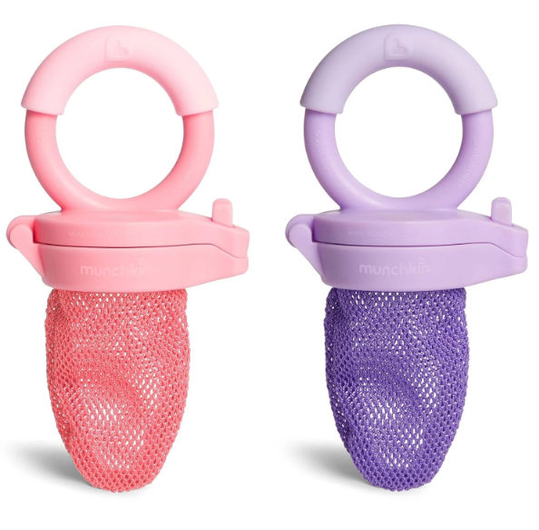 Photo 1 of Munchkin Fresh Feeder Pack Coral & Purple
