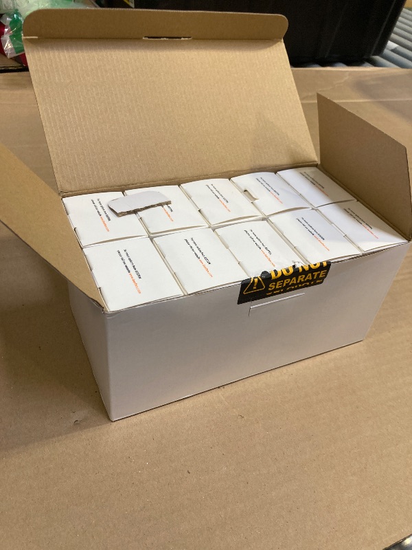 Photo 1 of BESTTEN 10 Pack Dimmer Light Switch, Single Pole or 3-Way, Slide Dimmer Switches, Compatible with Dimmable LED, CFL, Incandescent and Halogen Bulb, Neutral Wire Not Required, 120VAC, UL Listed, White