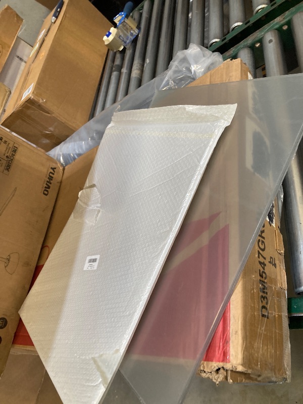 Photo 1 of 3 Pack Plexiglass Sheets 1/8 Inch Thick, 16"X20" Plexi Glass Panel,Plastic Sheet for Crafts,Signs, Display Cases, Sneeze Guard, Cut with Engraver,Power Saw or Hand Tools