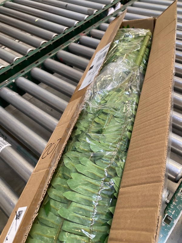 Photo 1 of 45" Fake Ferns, Realistic Large Artificial Bush Plants, 2 Artificial Boston Ferns with 59 Fronds for Outdoors Planter Indoor Home Garden Porch Decor