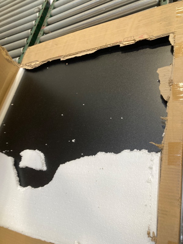 Photo 1 of SpaceAid Washer Dryer Countertop, Laundry Wood Shelf Topper with Edge, 54" Width x 27.5" Depth Cover Guard Organizer for Washer and Dryer Laundry Hamper Counter Storage Organization (Black)