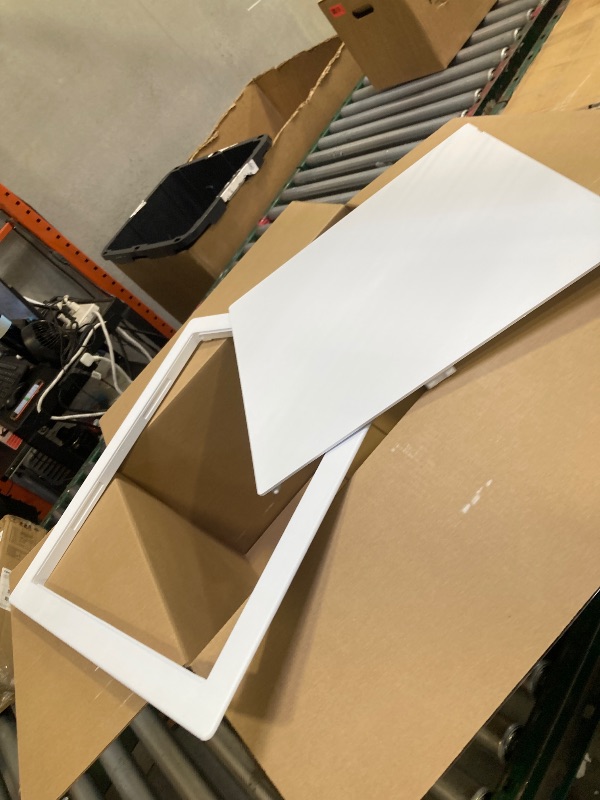 Photo 1 of Abs Ceiling Access Door Panel Square Inspection Port Cover White Decorative Hatch for Durable Abs Material Multiuse Plumbing Access