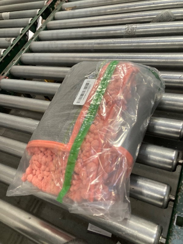 Photo 1 of Arotive Luxury Chenille Bathroom Rug Mat, Extra Soft Thick Absorbent Shaggy Bath Rugs, Non-Slip Machine Wash Dry, Plush Bath Mats for Bathroom, Shower and Tub, 34x21, Orange