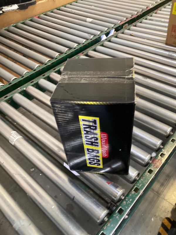 Photo 1 of 100 Count 55-60 Gallon Trash Bags, Sturdy & Tear-Resistant Commercial Can Liners 55 Gallon, Large Garbage Bags, Large Black Trash Bags for Commercial, Lawn and Leaf Bags