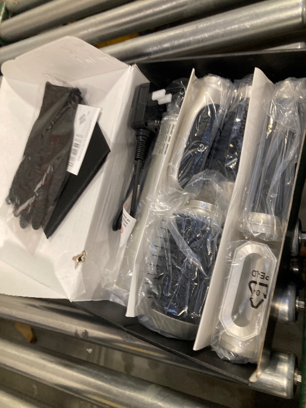 Photo 1 of 6 in ONE Hair Dryer Brush, Blow Dryer Curling Wand Hair Styling Tools Set, Ionic Hot Air Massage Oval Blowout Hair Dryer, Left&Right Hair Styler 100-120V