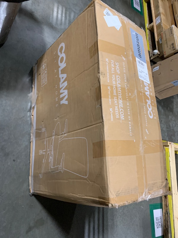 Photo 1 of (4/11/2026 ***FINAL SALE/NO RETURN, SOLD AS PARTS***)
COLAMY Ergonomic Office Chair, 4D Armrests, Seat Depth Adjustment, Memory Foam Seat, Twistable Back with Lumbar Support, Aluminum Alloy Base, 4-Position Tilt Lock, Breathable Mesh Home Office Chair