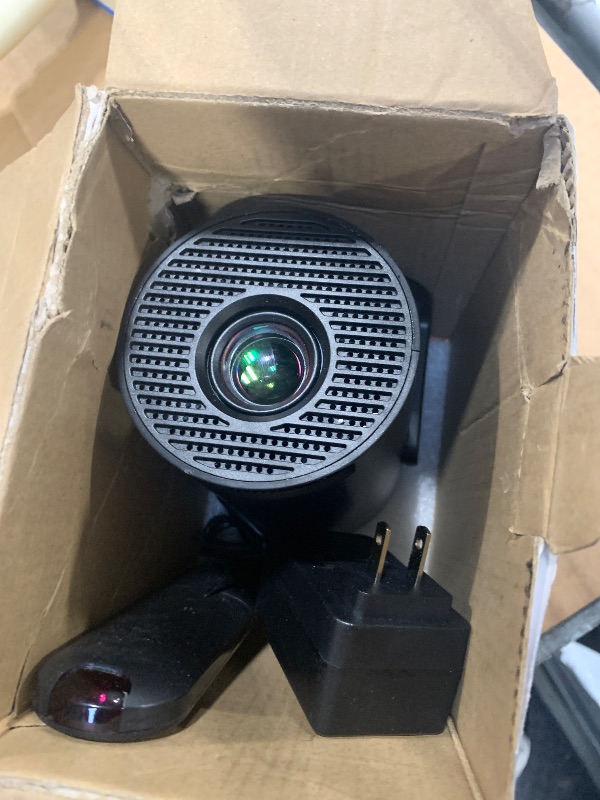 Photo 1 of [Built-in Apps & 2026 Upgraded] Mini Projector Support 4K 1080P Auto Keystone 180° Rotatable with WiFi 6 and Bluetooth 5.4, Projector Portable Compatibile with HDMI/TV Stick/Memory Stick/Laptop-Black