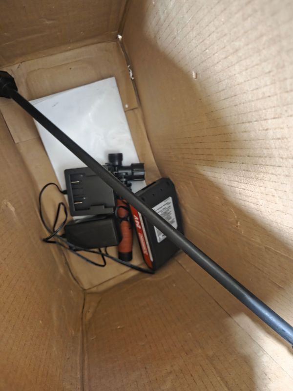 Photo 1 of ***MISSING PARTS*** Chapin 63924 Backpack Sprayer, 4?Gallon 24V Battery?Powered, Translucent Poly Tank, 6" Wide?Mouth Opening, 3?Stage Filtration & Adjustable Brass/Poly Nozzles for Fertilizer, Weed & Pest Applications