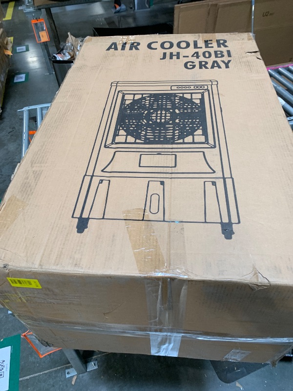 Photo 1 of *MISSING PARTS & Untested*
Uthfy 41" Swamp Cooler, 4800 CFM Evaporative Air Cooler with 10.6 Gallon Water Tank, Portable Outdoor Air Conditioner with 3 Ice Pack, 110° Oscillation, 3 Speed for Garage, Yard, Commercial UseLPNGSAA0822610