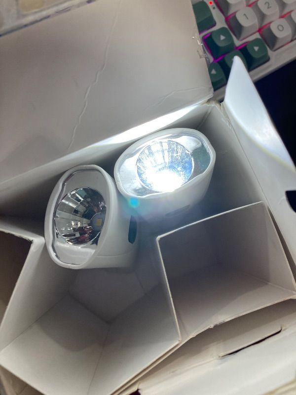 Photo 1 of ***ONLY 2 IN BOX, SELLING AS IS, FINAL SALE***Energizer Auto-On LED Flashlights Rechargeable (6-Pack) for Home Power Failure, Plug in LED Flashlight for Power Outage, Night Light, Hurricane ***ONLY 2 IN BOX, SELLING AS IS, FINAL SALE***Preparedness