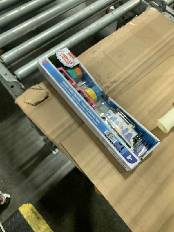 Photo 1 of ?Thomas & Friends Motorized Toy Train, Wobbly Cake Thomas Engine with Cargo Cars & Pieces for Pretend Play Preschool Kids?Ages 3+ Years