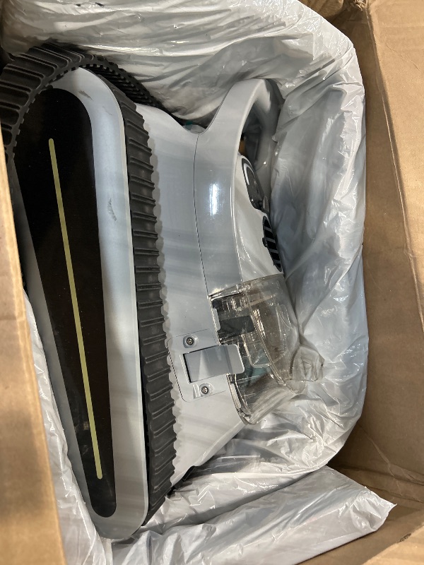 Photo 1 of **parts only** Cordless Robotic Pool Cleaner -Pool Vacuum 180W Brushless Motor, 45,000Pa Suction, Wall Climbing, Sonar Navigation, 3 Modes Automatic Pool Robot for Inground & Above-Ground Pools Up to 2150 Sq. Ft.