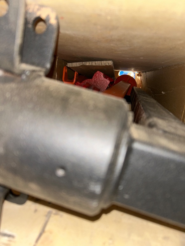 Photo 1 of ***FINAL SALE/NO RETURN, SOLD AS PARTS*** Rugcel 1500 lb Stretchable Receiver Hitch Mounted Hydraulic Swivel Pickup Truck Crane, with Three Boom Capacities of 750 lb, 1000 lb and 1500 lb (Hitch Crane 1500LB)