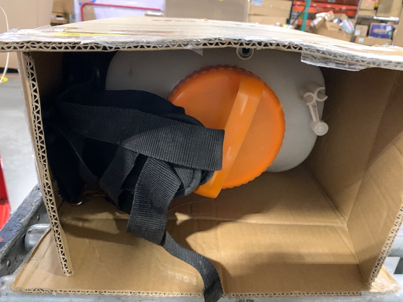 Photo 1 of ** SOLD AS IS, NO REFUND/RETURN** SEE COMMENTS!
VEVOR Battery Powered Backpack Sprayer, 0-90 PSI Adjustable Pressure, 4 Gallon Tank, Back Pack Sprayer with 8 Nozzles and 2 Wands, 12V 8Ah Battery, Wide Mouth Lid for Weeding, Spraying, Cleaning