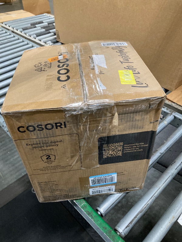 Photo 1 of ****IT'S BROKEN*** COSORI Pressure Cooker 6QT, Stainless Steel, 9-in-1 Multi Cooker, 12 Safety Features, Ceramic Inner Pot, Rice, Slow Cook, Sous Vide, Saute, 1100W