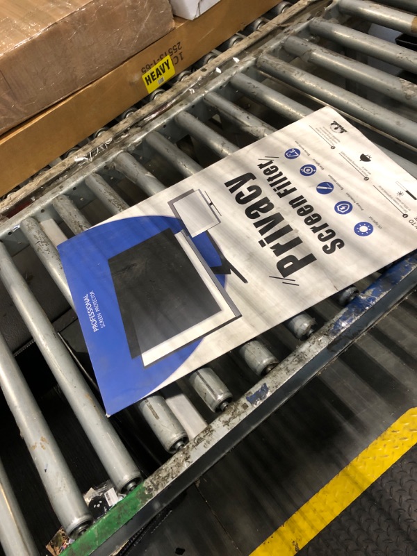 Photo 1 of [2-Pack] 22 Inch Privacy Screen for Computer Monitor 16:10 Aspect Ratio, Eye Protection Anti Blue Light Glare Shield, 22inch Removable Black Blackout Anti Spy Desktop Security Private Filter