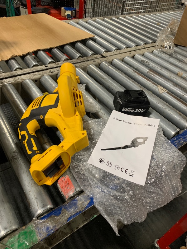 Photo 1 of ** NOT A DEWALT **20V MAX Blower, 100 CFM Airflow, Variable Speed Switch, Includes Trigger Lock, Bare Tool Only (DCE100B)