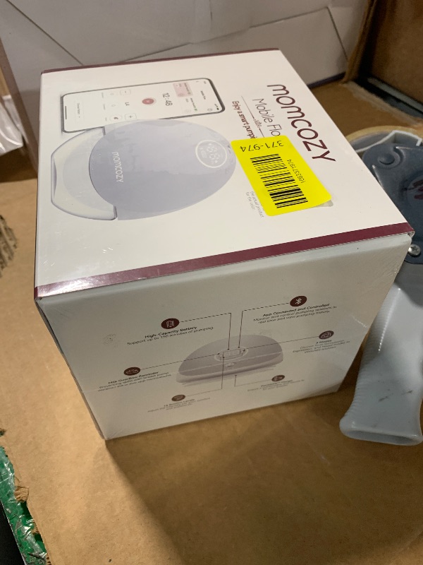 Photo 1 of ****FACTORY SEALED****Momcozy Breast Pump BP223,with DoubleFit Flange for Breastfeeding Moms,Red Double 1 Count