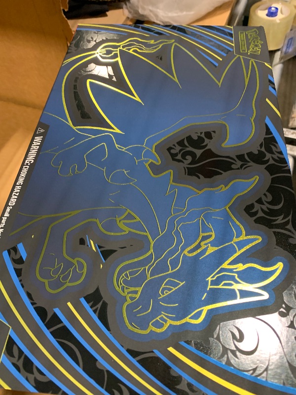 Photo 1 of **CARDS HAVE BEEN OPENED**AS IS, FINAL SALE Pokémon TCG: Mega Charizard X ex Ultra-Premium Collection