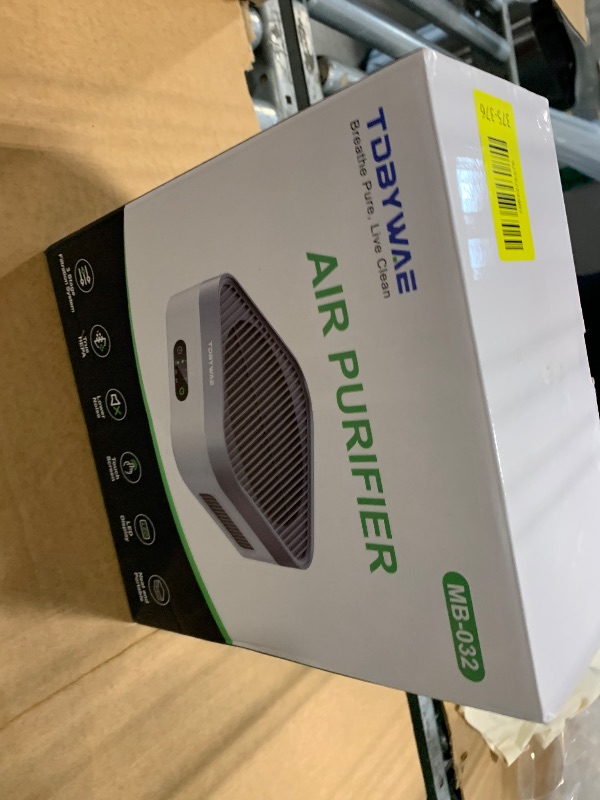 Photo 1 of ** SOLD AS IS NO REFUND/RETURN** SEE COMMENST!
TDBYWAE Air Purifier for Home – True HEPA Filter for Pets, Smoke & Allergies | 600 Sq Ft Coverage | Ultra-Quiet & Portable for Bedroom/Travel