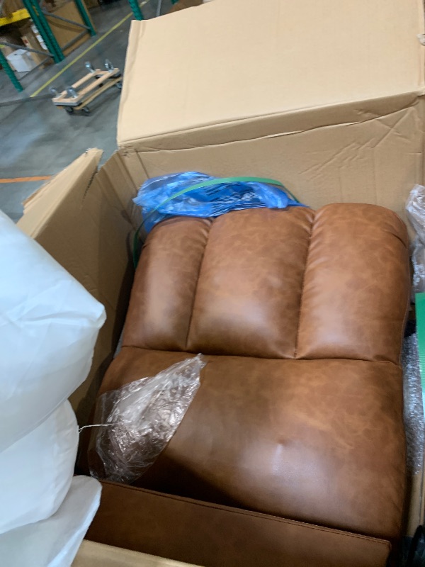 Photo 1 of ***PARTIAL SET***NO RETURN****GarveeHome Recliner Chair, 360° Swivel Rocker Recliners with Heat & Massage, Soft Lazy Boy Recliner Chair with 2 Cup Holders and Side Pocket for Living Room Bedrooms and Nurseries (Coffee, Regular)
