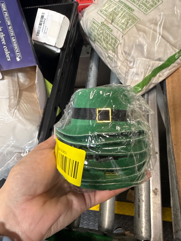 Photo 1 of ***MISSING PARTS*** Civaner 10 Pieces Mini Leprechaun Hats Mini Party Hat with Buckle Green Top St. Patrick's Day DIY Decoration for St. Paddy's Day Dolls Craft Projects Birthday Party Wedding Family Gathering