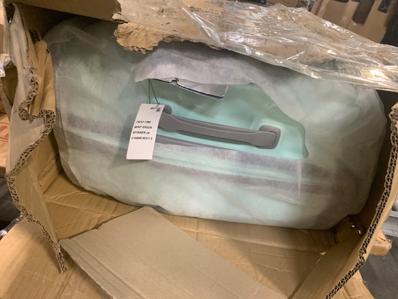 Photo 1 of *** only 1 *** Samsonite Freeform 2-Piece Luggage Set - Carry-On & Large Checked Luggage with Dual Spinner Wheels - Durable Polypropylene Hardshell - TSA Lock, Airline-Approved - Expandable Hard Shell - Mint Green
