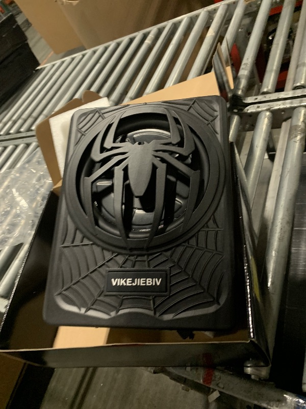 Photo 1 of ** no serial number and not able to test for functionality**** missing hardware to hook up device ***   ****1200W RGB Subwoofer, Slim Underseat Car Subwoofer and Amp Package with RGB Beat-Synced Light, Individual Control for Low Pass/Gain/Boost (A, B)