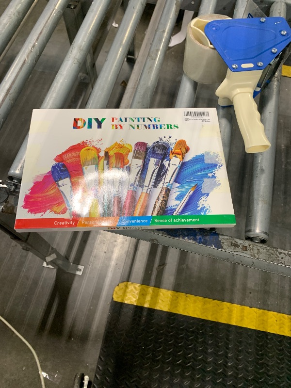 Photo 1 of *MINOR DAMAGE - USED*
JOOZ Paint by Numbers Kit for Adults with Frame, Landscape Paint by Number with Easel, Mountain Waterfall Paint by Number Canvas, DIY Landscape Oil Painting Kit for Home Wall Decor 8x12 Inch