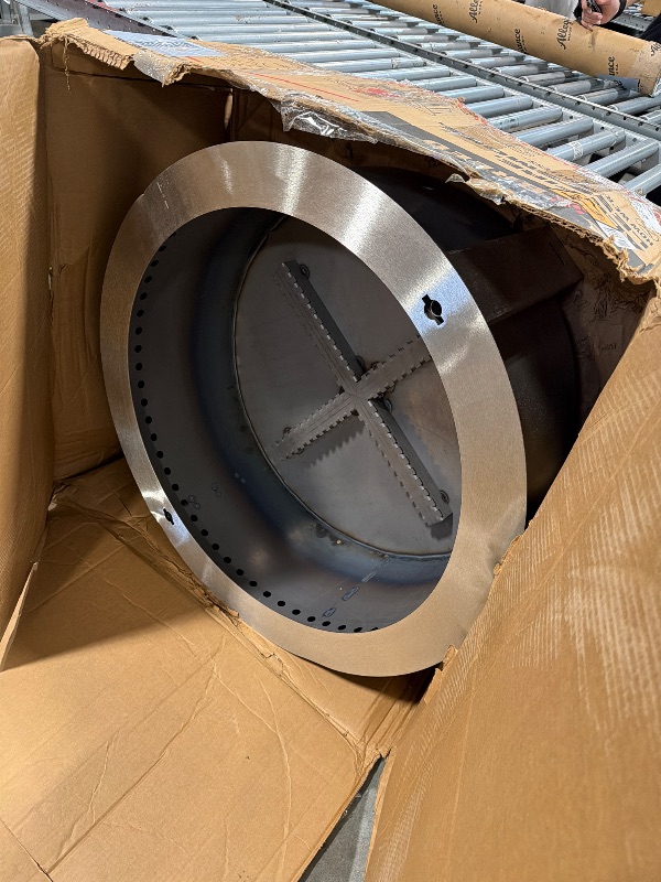 Photo 1 of *UNTESTED*
Breeo Smokeless Fire Pit (X Series 30, Corten Steel) | 34.5 inch Smokeless Firepit for Outside | 94 Pounds | Ideal for Families Compatible with Wide Range of Breeo Accessories