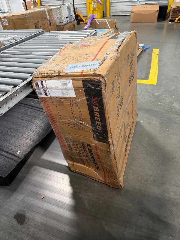 Photo 1 of *UNTESTED*
Breeo Smokeless Fire Pit (X Series 30, Corten Steel) | 34.5 inch Smokeless Firepit for Outside | 94 Pounds | Ideal for Families Compatible with Wide Range of Breeo Accessories