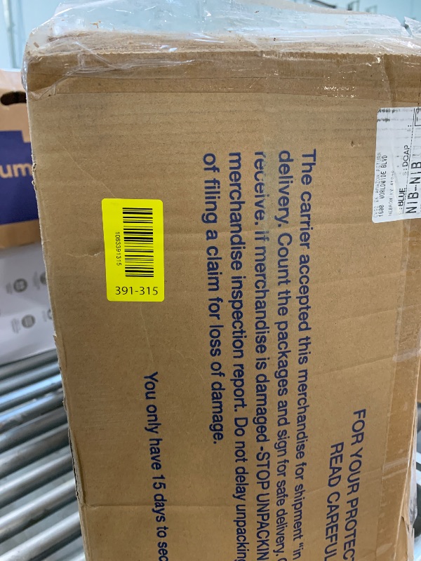 Photo 1 of ***DIRTY*** Drive Medical Rollator Walker with Seat - Stable Mobility Support - Height Adjustable - Durable Steel Frame Construction - Smooth 7.5" Wheels - Foldable - 350 Lb Limit - Blue