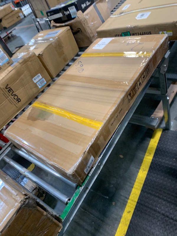 Photo 1 of ***Partial Set*** ***Only Box 2 Of 2*** YITAHOME Queen Size Bed Frame with 4 Drawers and RGB LED Lights, Velvet Upholstered Platform Bed with Charging Station and Storage Headboard, No Box Spring Needed, Easy Assembly, Black