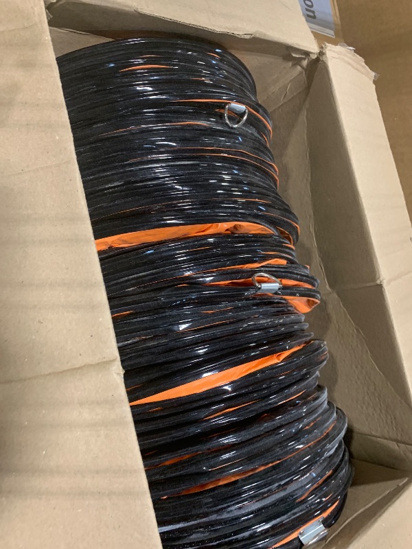 Photo 1 of ***MISSING ONE BOX*** VEVOR Air Mover Blower Fan 12 Inch, 3198CFM 585W with 33ft Flexible Duct, Industrial Portable Ventilator Blower/Exhaust, Orange