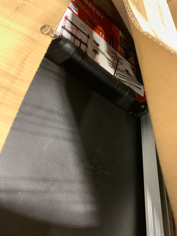 Photo 1 of ***Dented***Crescent SITERUNNER, 3 Shelf Heavy Duty Folding Jobsite Cart - 300-lb Capacity, F3SCBL